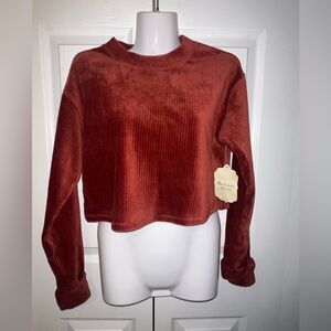 Altar’d Stste Corduroy crew neck sweatshirt - Size S NWT
